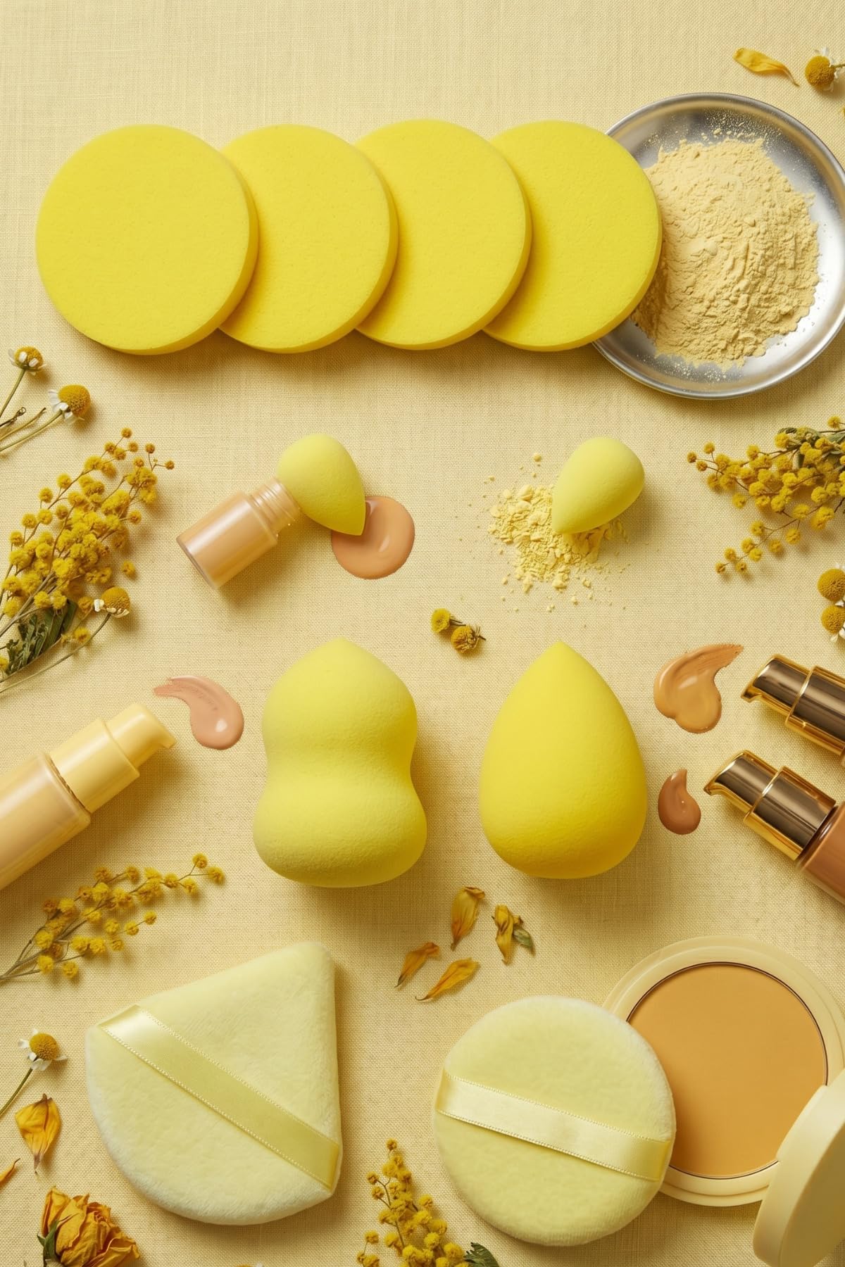 10-Piece Makeup Sponge Set for Foundation, Concealer & Blending