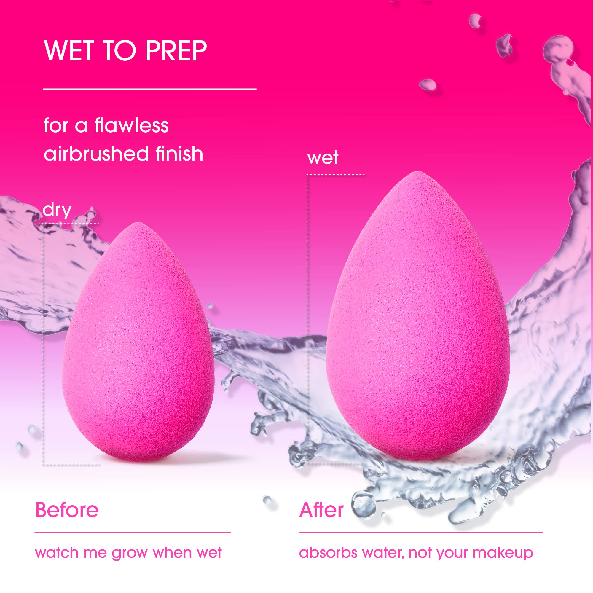 Professional Makeup Sponge Set for Foundation & Blending