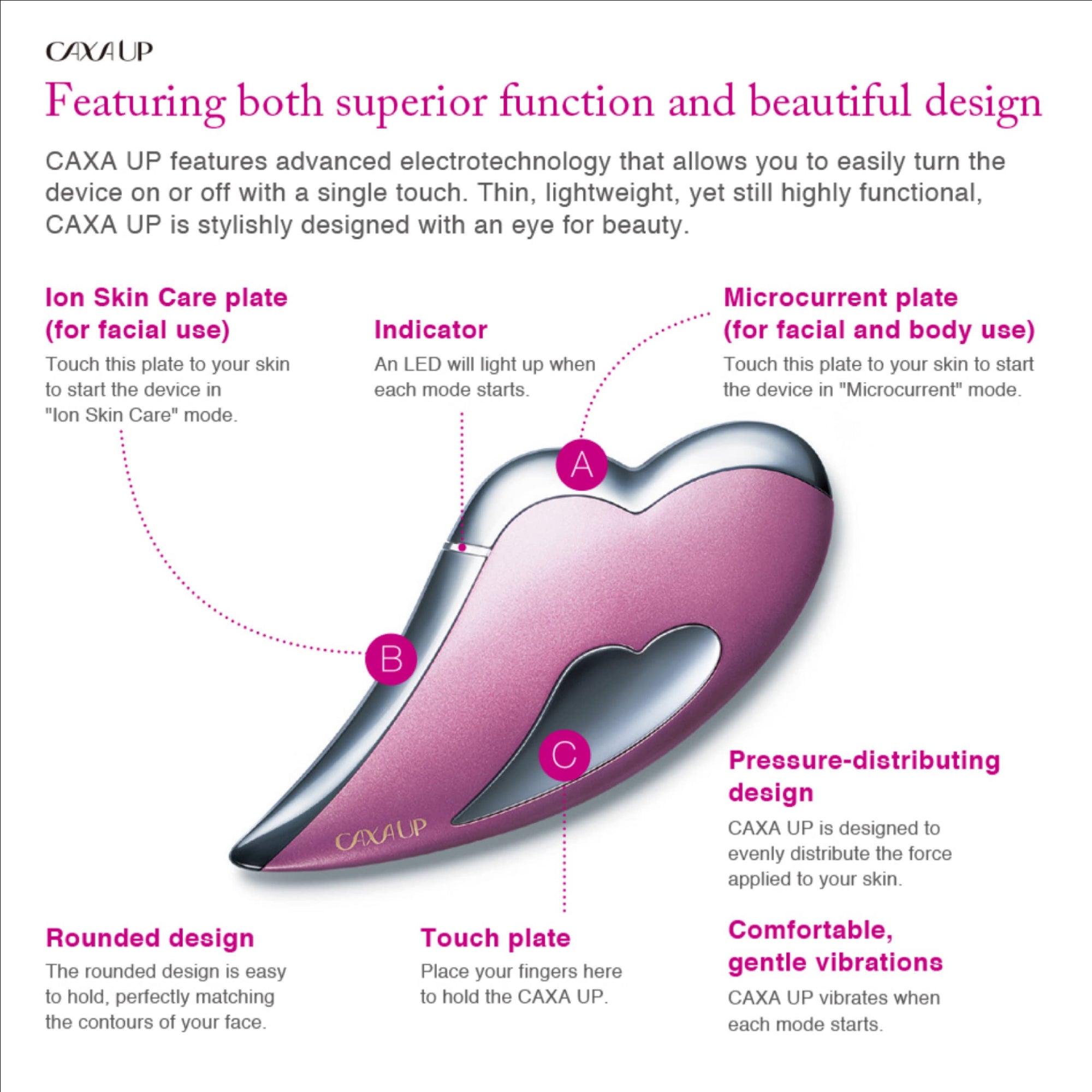 CAXA UP Heart Face Lifting Beauty Device (White)