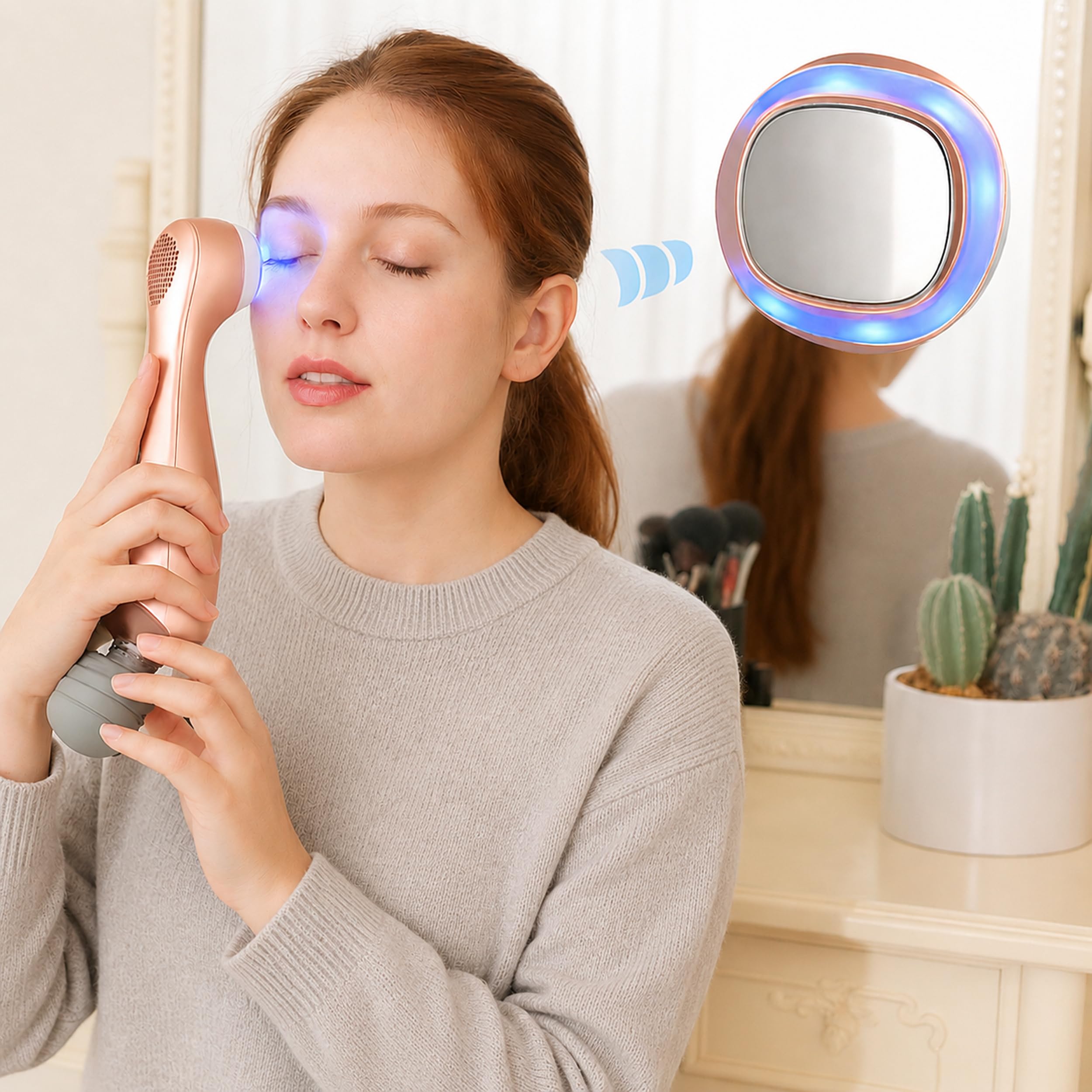 Carepeutic Portable Hot & Cold Vibration Massager for Relaxation